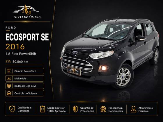 FORD ECOSPORT 1.6 SE 16V FLEX 4P POWERSHIFT FORD ECOSPORT 1.6 SE 16V FLEX 4P POWERSHIFT